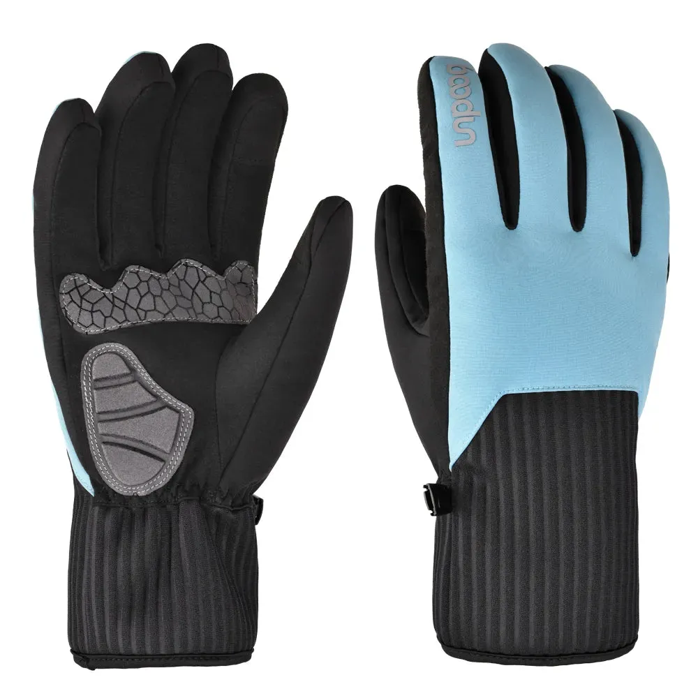 1456bike full finger warm cycling gloves with