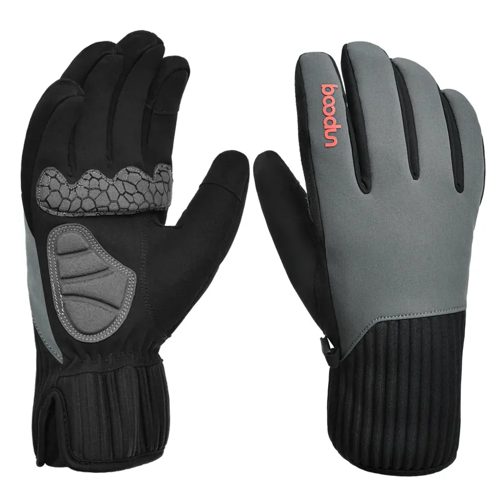 1456bike full finger warm cycling gloves with