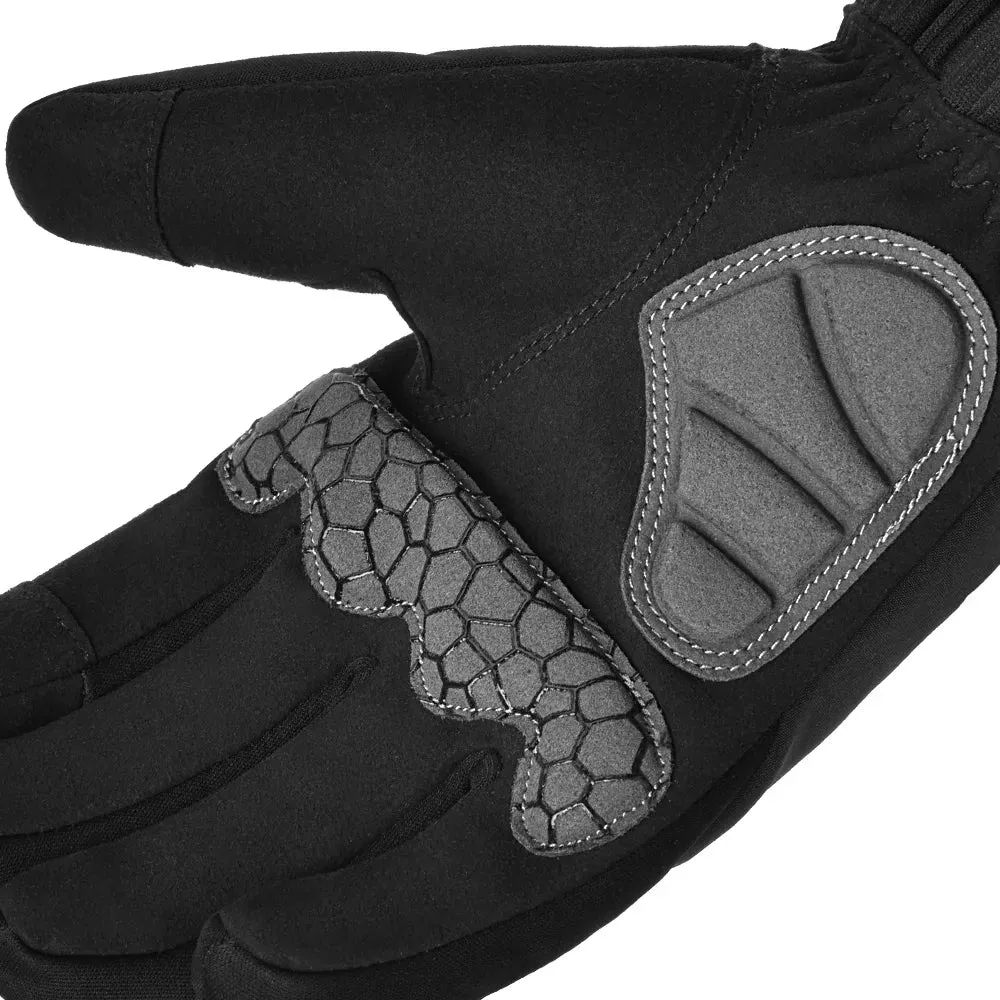 1456bike full finger warm cycling gloves with