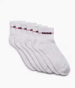 3 Pack Short Rib Logo Socks