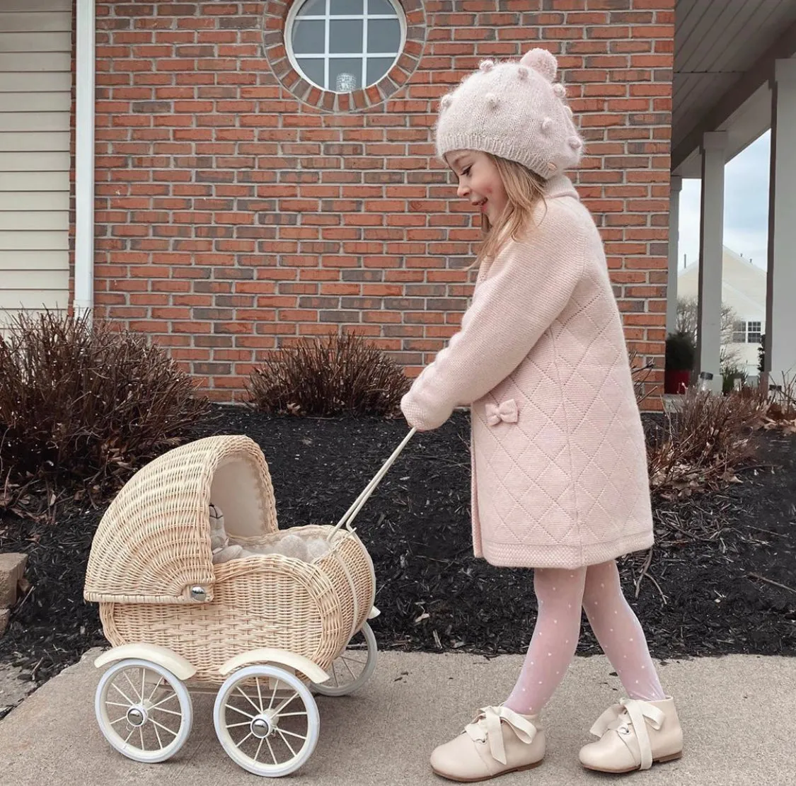 Angora Beige Beret