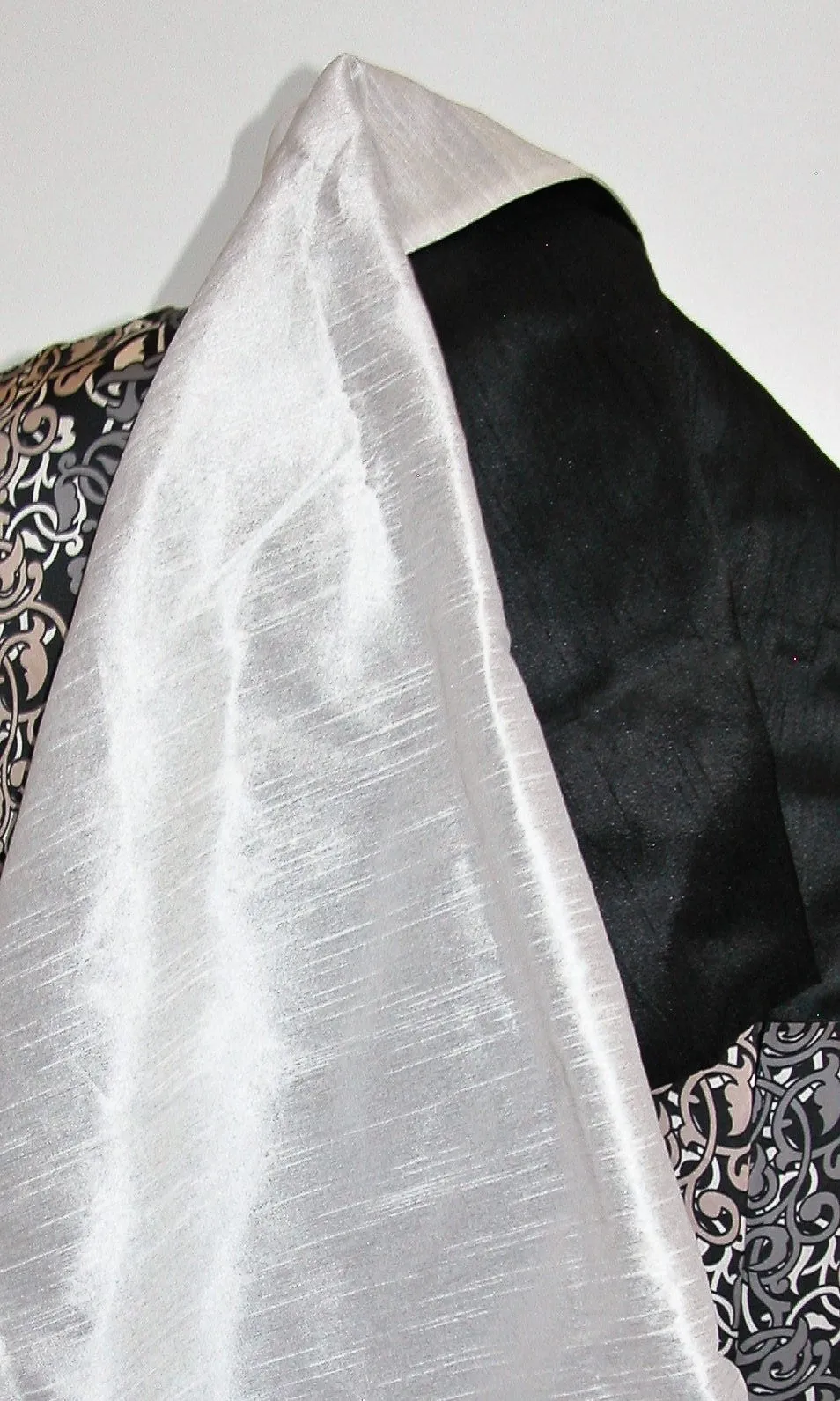 Best Seller, Beautiful Italian Concept: Solid Two Tone Silk Shawls