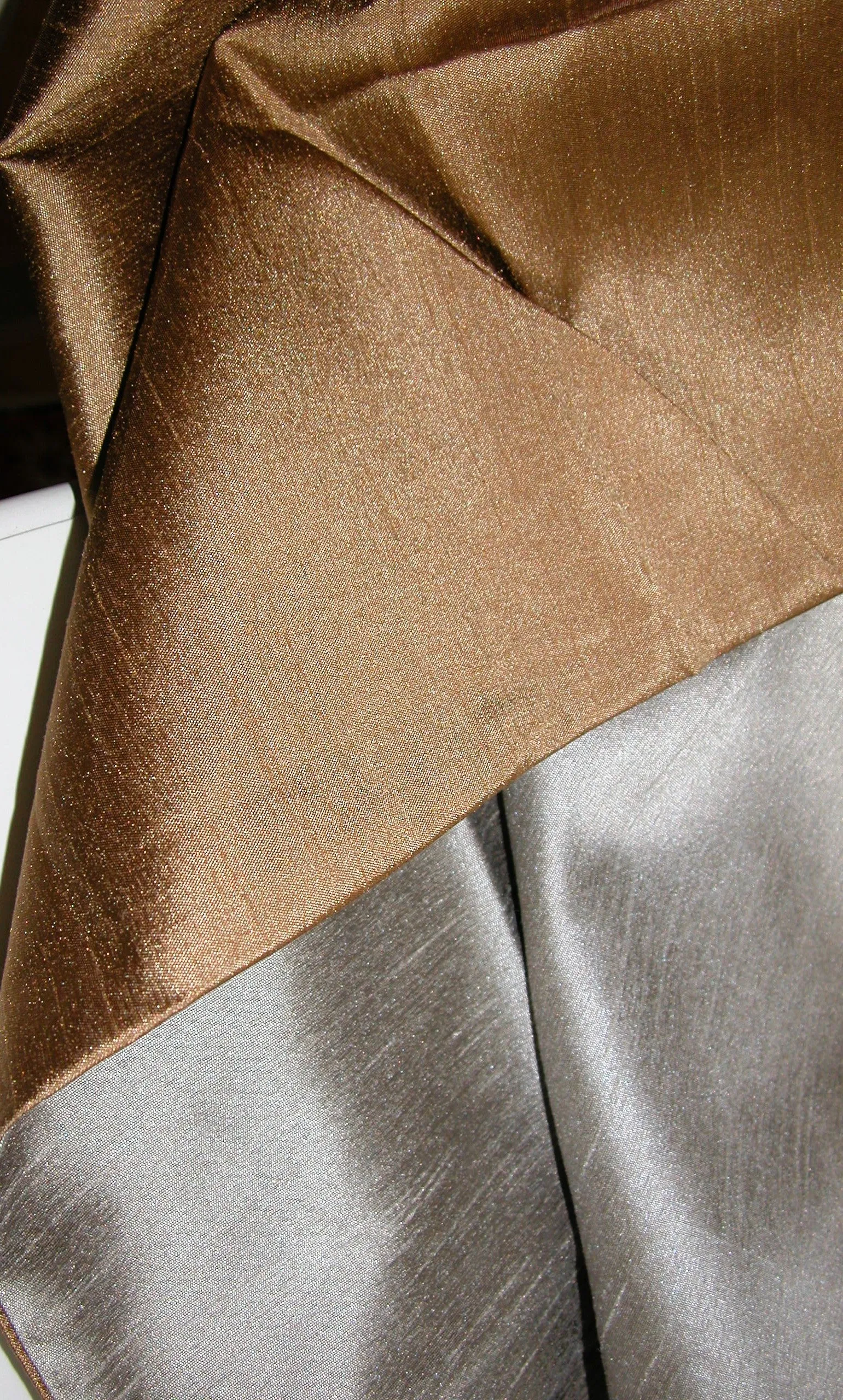 Best Seller, Beautiful Italian Concept: Solid Two Tone Silk Shawls