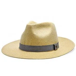 Big Catch - Walrus Hats Natural Paper Braid Straw Fedora Hat w/ Band