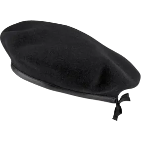 Black Montgomery Beret