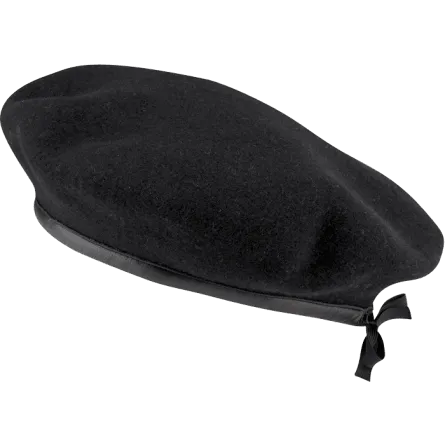 Black Montgomery Beret