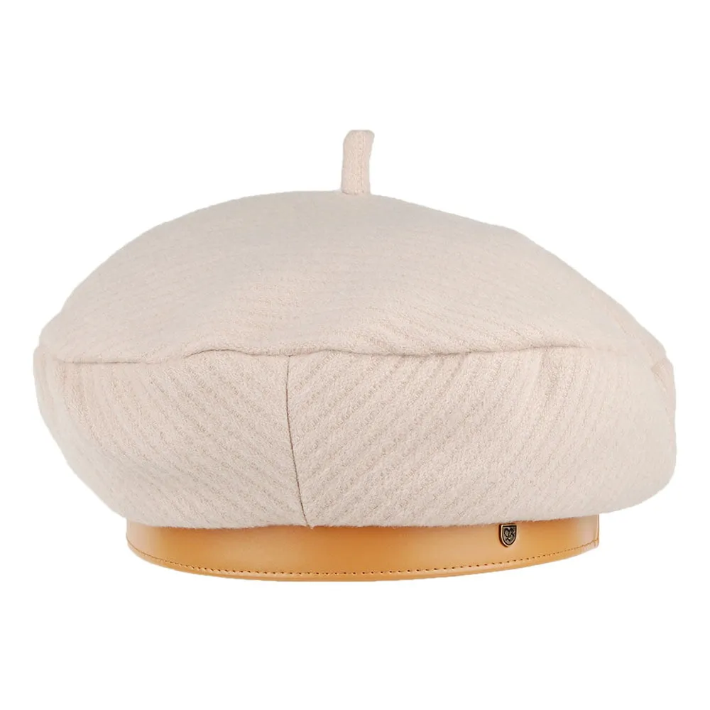 Brixton Hats Audrey II Beret - Cream