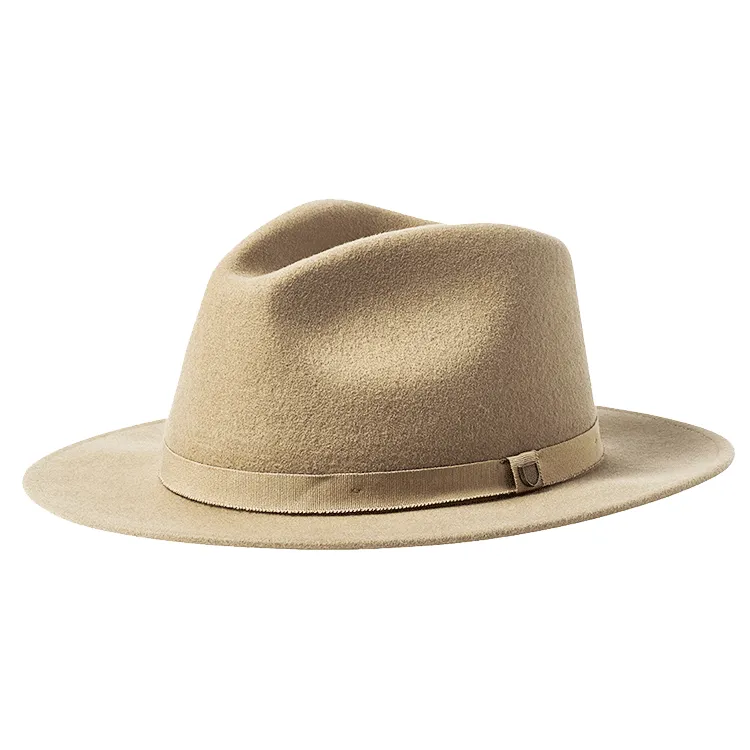 Brixton Messer Packable Fedora - Sand