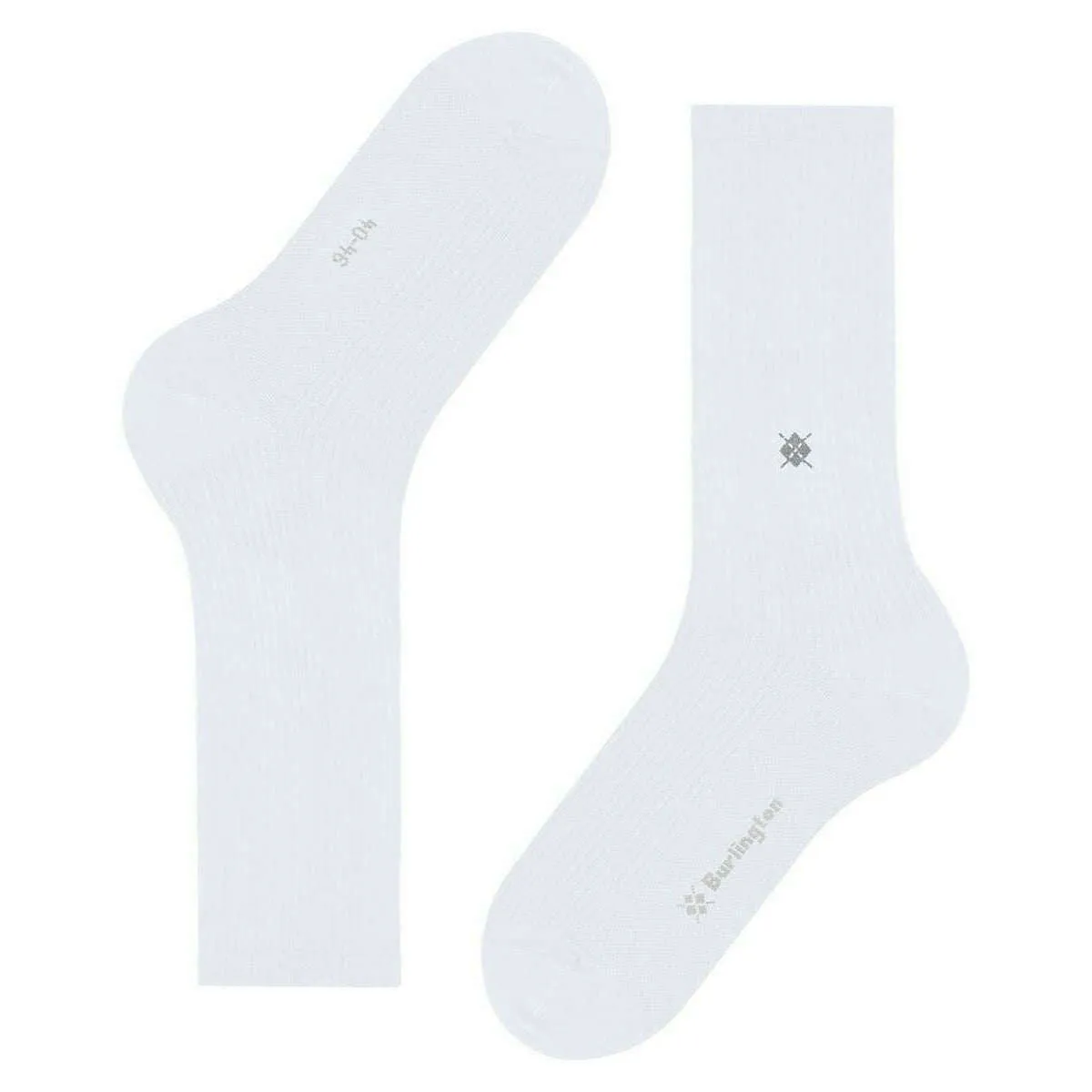 Burlington Boston Socks - White