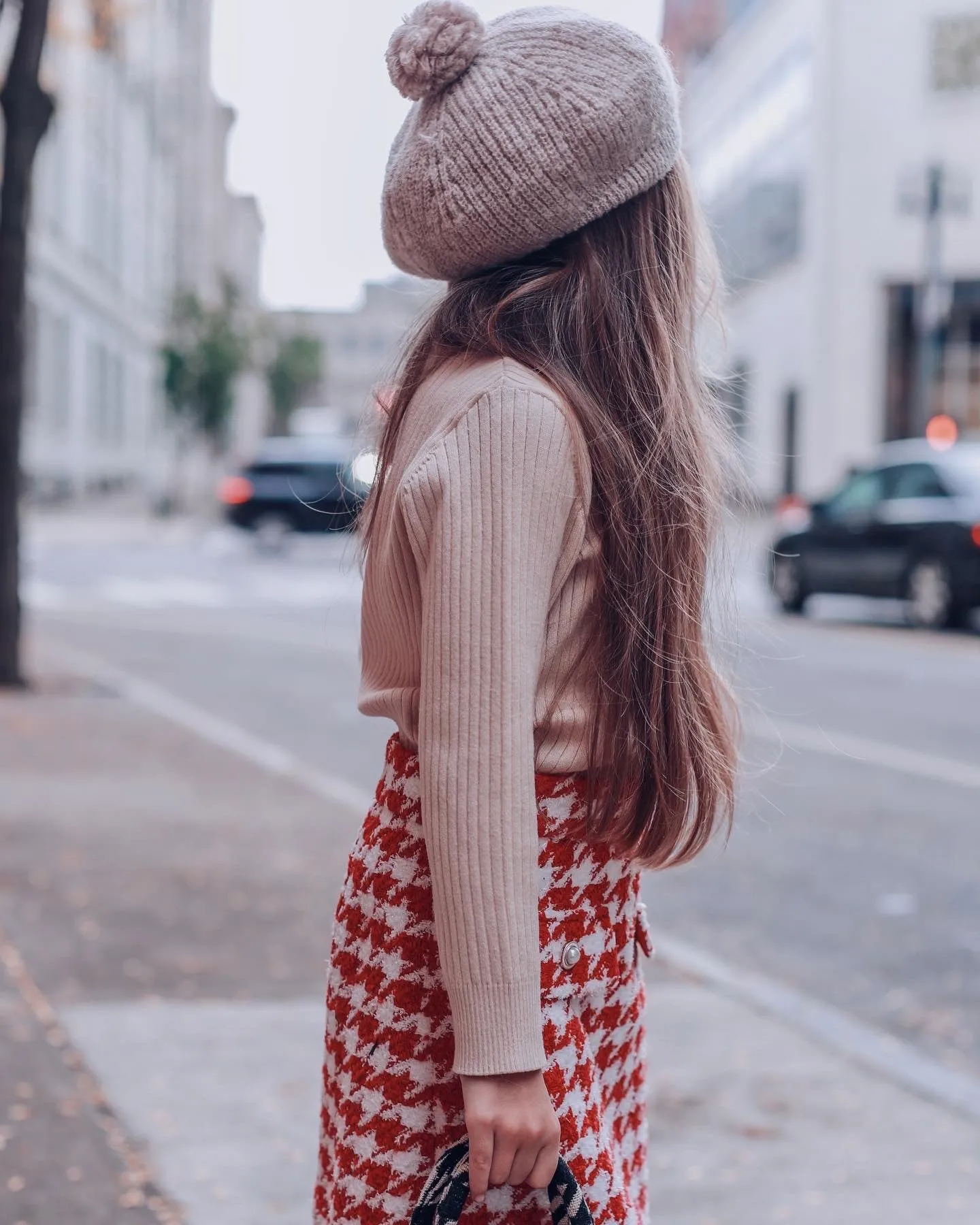 Camilla mohair wool Beret