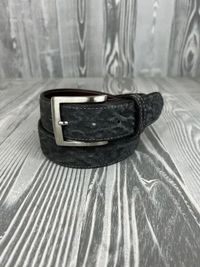 Chacon Denim Safari 1 1/2" Elephant Skin Belt