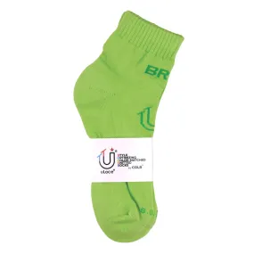 COLR By uLace Mid-Calf Socks - Bright Green