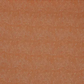 Coral and White Double Face Reversible Abstract Textured Brocade Fabric