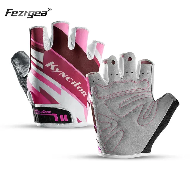 Cycling Gloves Sports Fitness Men And Women Breathable Non-Slip Short-Finger Outdoor Bicycle Half-Finger Gloves