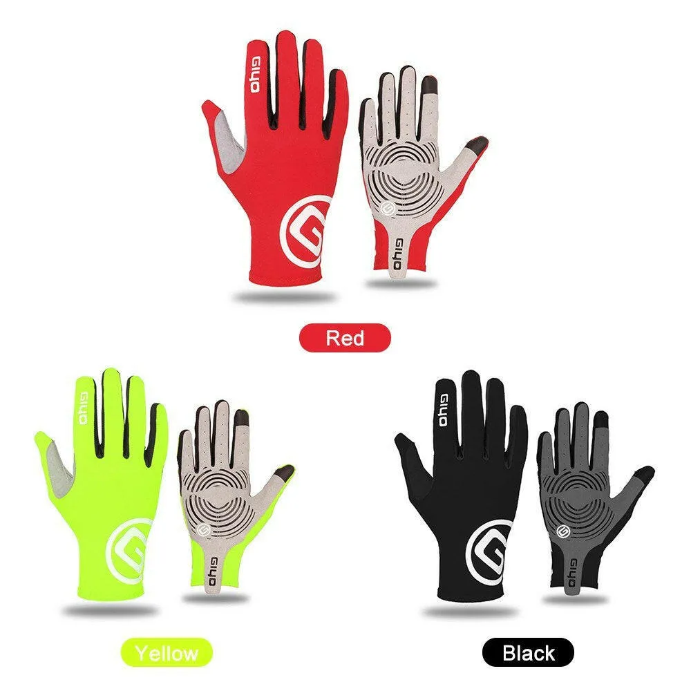 Cycling Gloves Touchscreen Anti-slip Riding Driving Full Fingers Gloves Shock Absorbent Bike Motorbike Riding Gloves