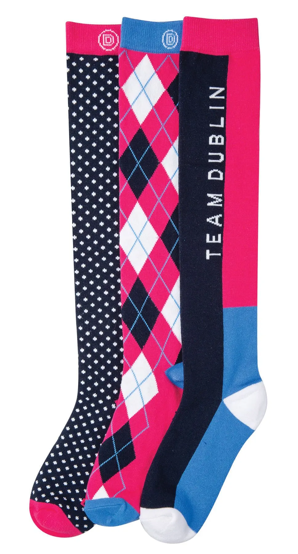 Dublin Mandy Socks, 3 pk