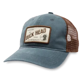 Duck Head Sanforized Trucker Hat / Stormy Blue