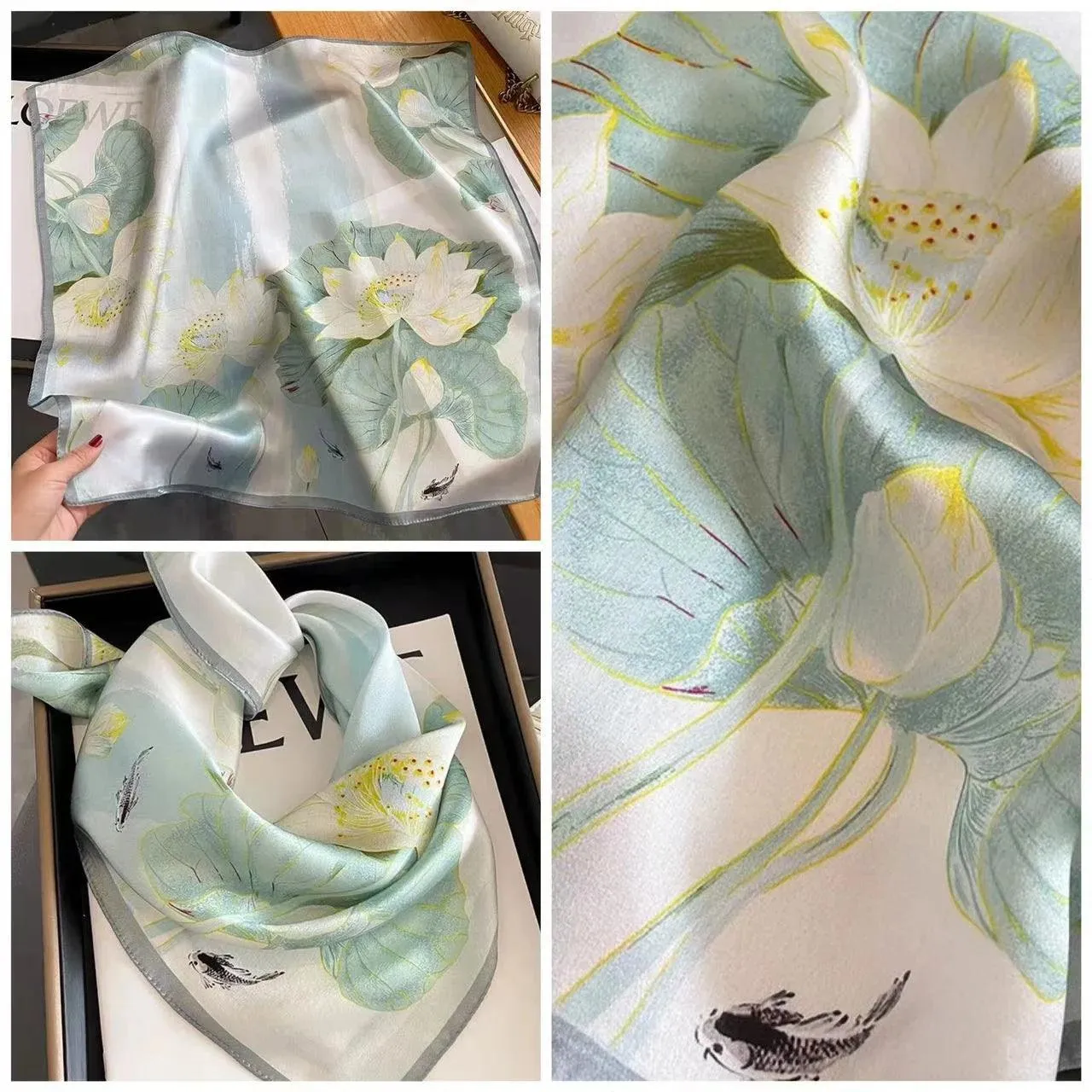 Elegant Faux Silk Satin Scarf: Your Go-To Accessory for Chic Versatility