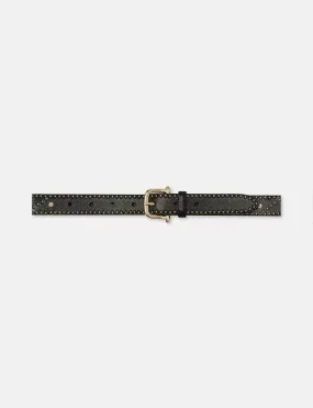 Embellished Belt, Black