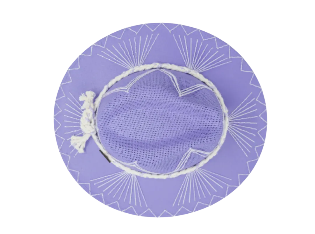 Exclusive Lavender Isabella Bebe Hat by Corazón Playero