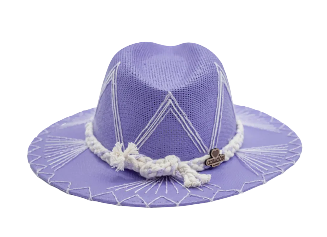 Exclusive Lavender Isabella Bebe Hat by Corazón Playero