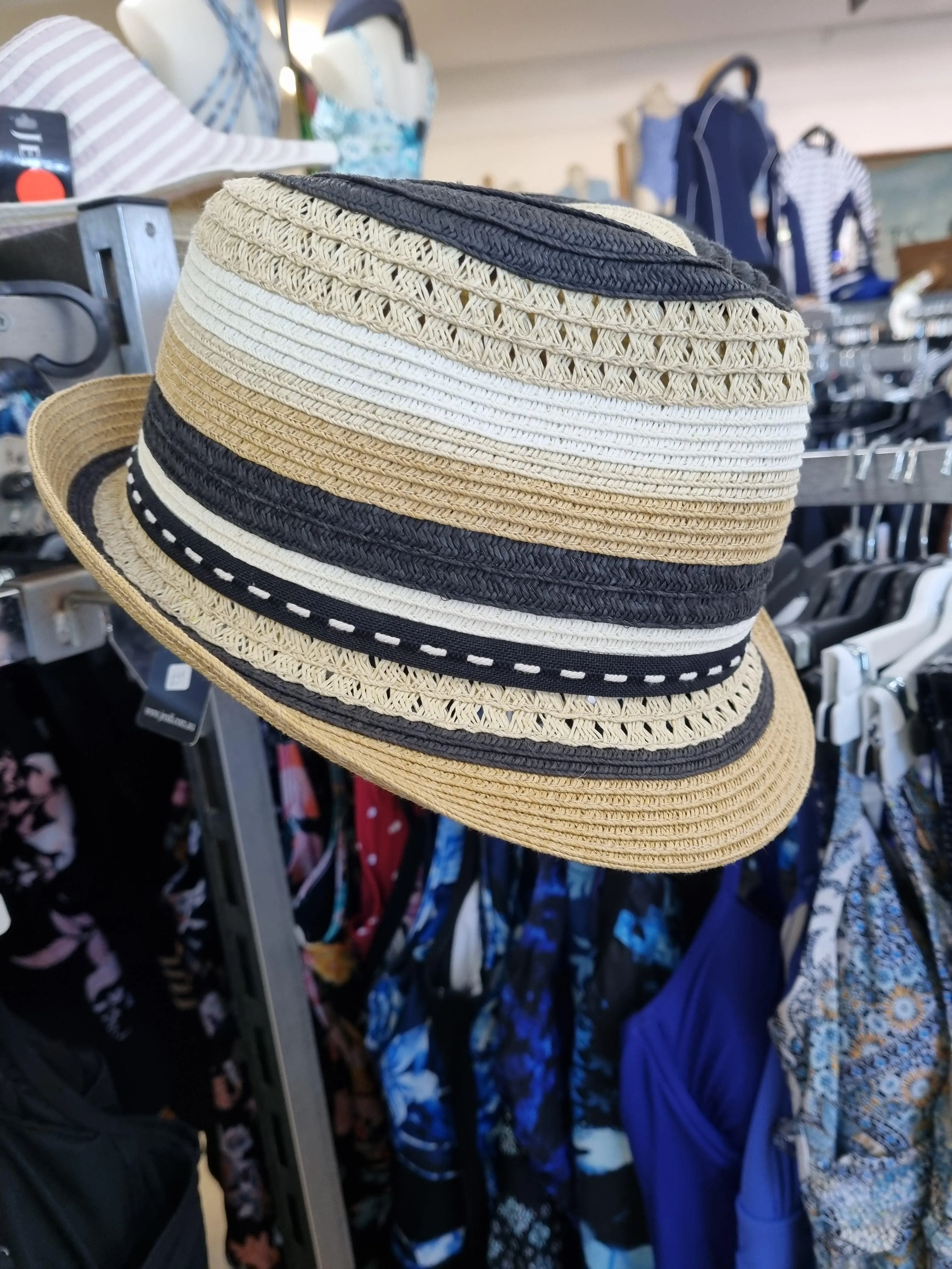 Fedora Natural Hat by Jendi