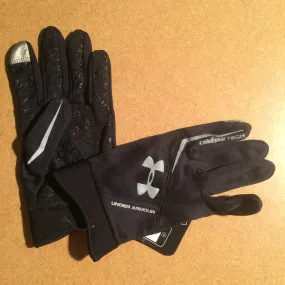 GLOVES : Under Armour Coldgear Tech Full Finger Cycling Gloves [L/XL]