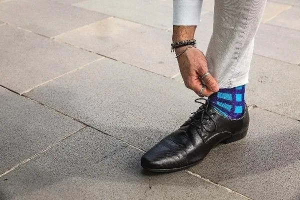 Grid Lock - Bamboo Socks