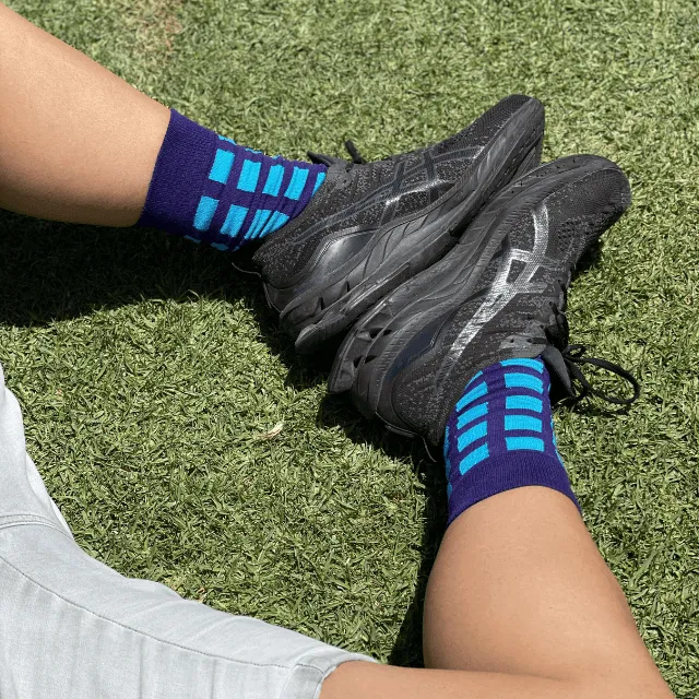 Grid Lock - Bamboo Socks