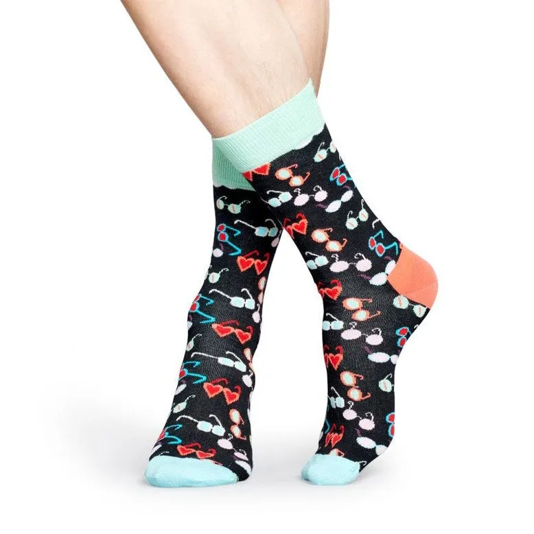 Happy Socks: Shades Sock Black