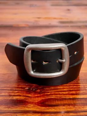 Heavyweight Curved Belt in Black