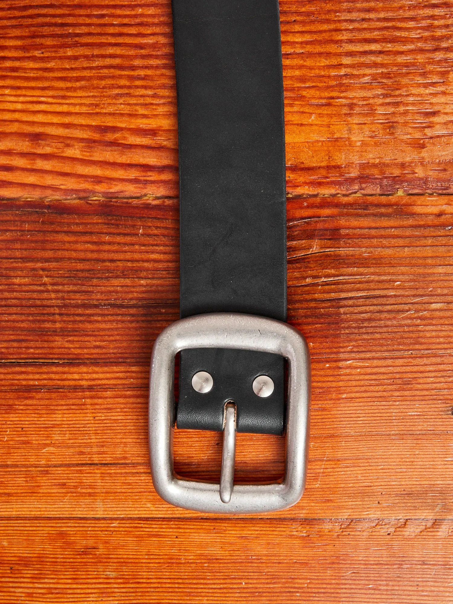 Heavyweight Curved Belt in Black