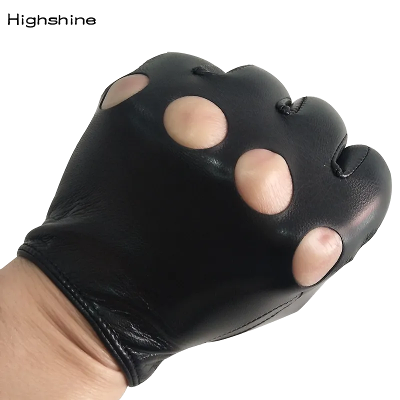 HighShine soft Lamb Leather Gloves unlined Car Driving Fit Tight Touchscreen Summer