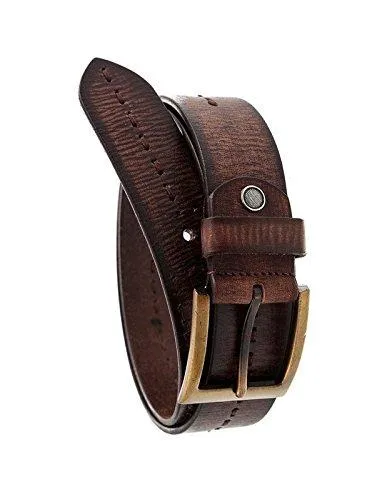 Hornbull Men'S Belts & Suspender (Hbdl15Mb38009_Brown_36)