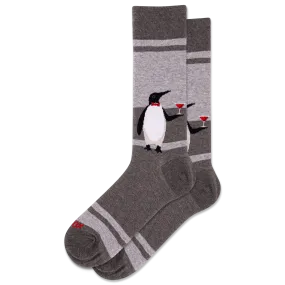 HOTSOX Men's Penguin Crew Sock