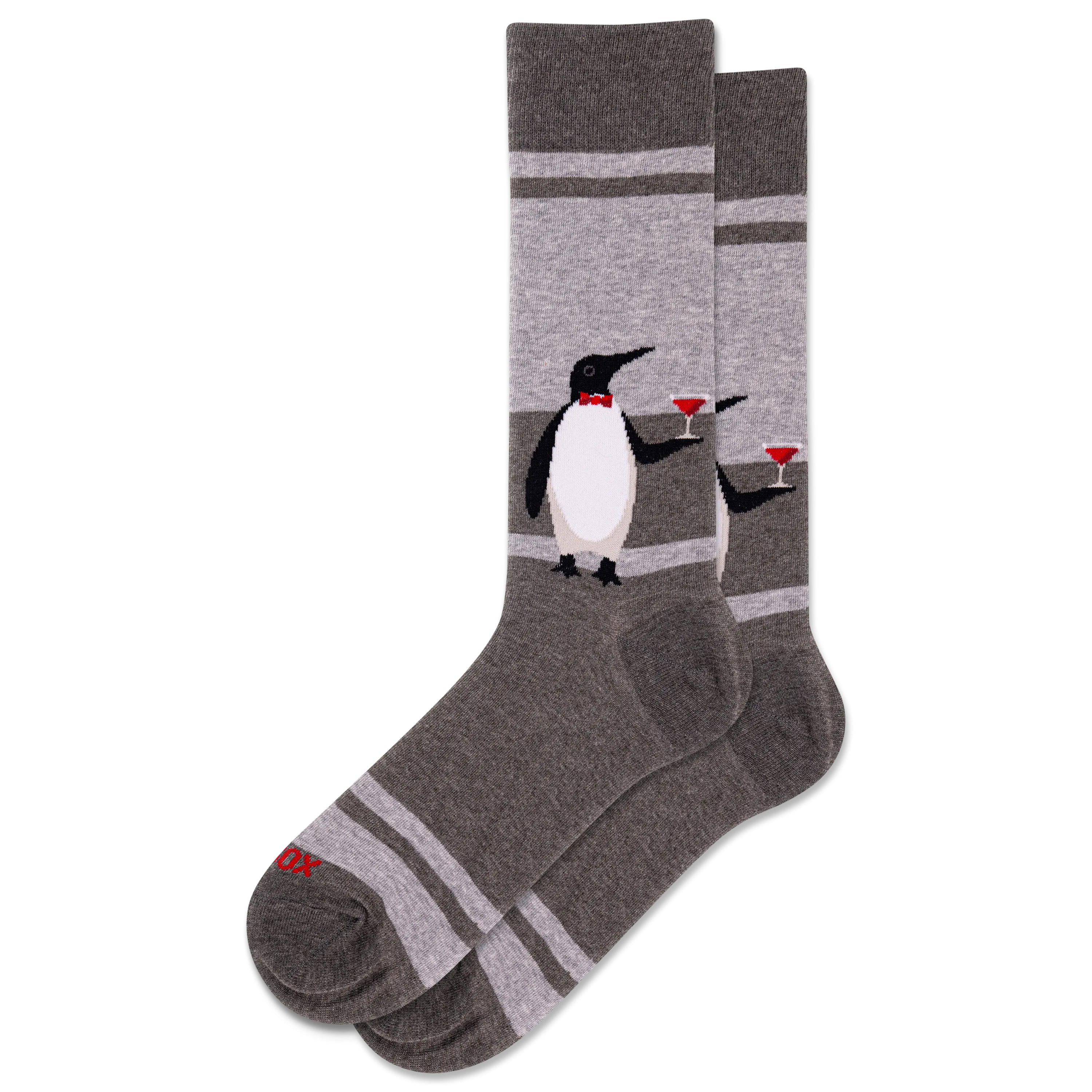 HOTSOX Men's Penguin Crew Sock