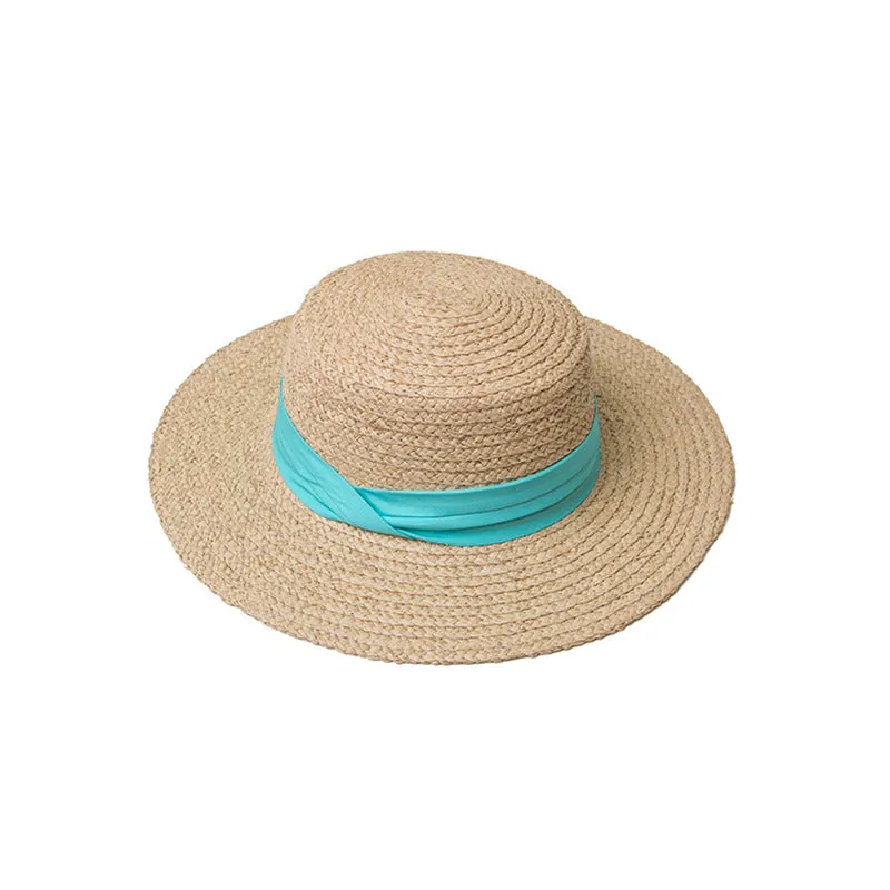 Italian Fedora Hats Summer Men Women Straw Hat Seaside Hat