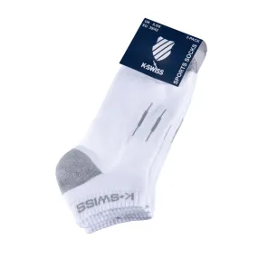 K-Swiss TAC Low Cut Socks (Ladies) - White