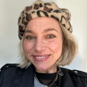 Leopard beret