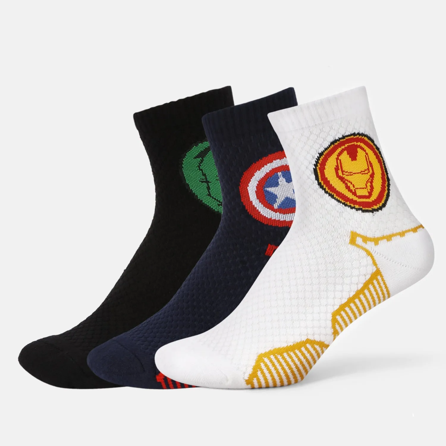 Marvel Themed Sporty Socks for Men