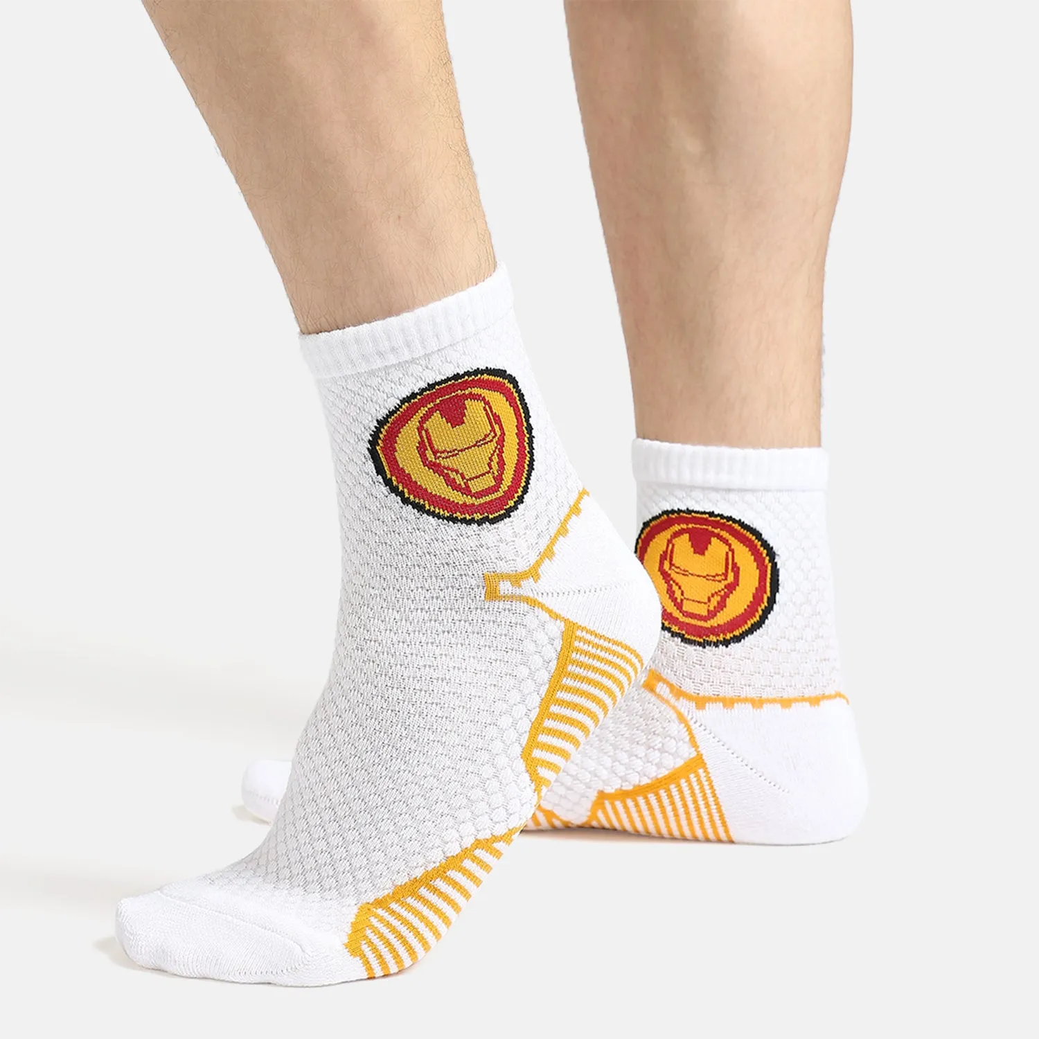 Marvel Themed Sporty Socks for Men