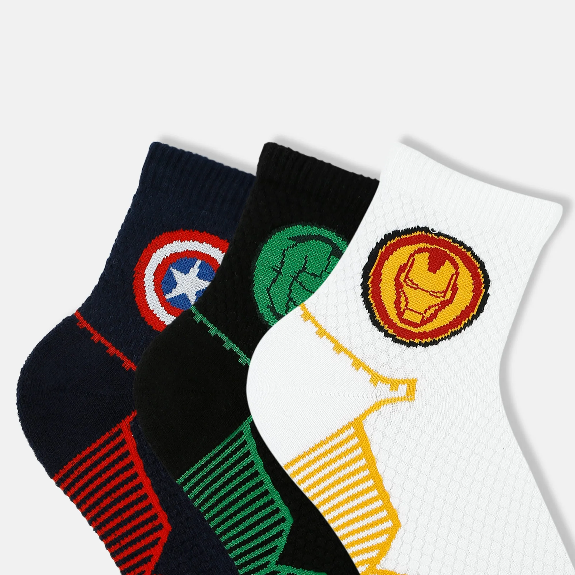 Marvel Themed Sporty Socks for Men