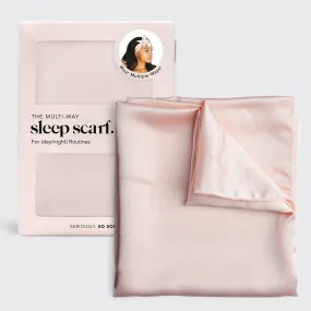 Satin Sleep Scarf (Blush)