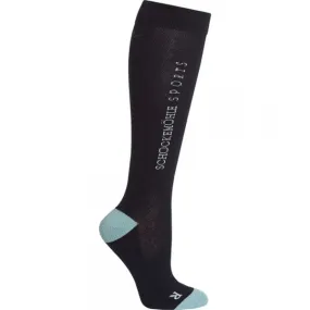 Schockemohle Ladies Sporty Winter Socks Blue Nights