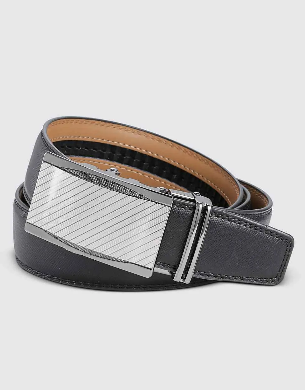 Select Striped Ratchet Belt