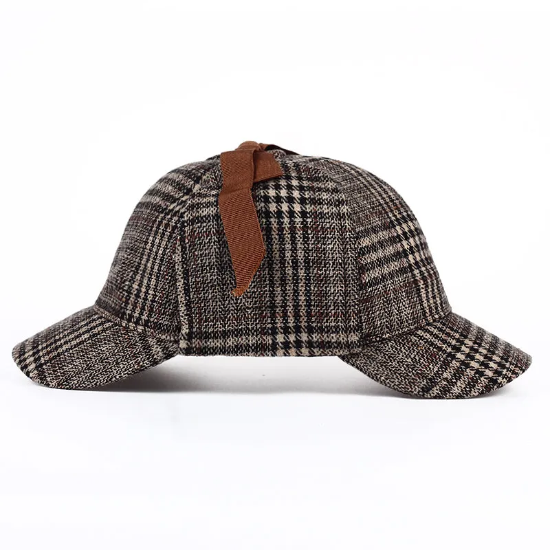 Sherlock Holmes Detective Hat Unisex Cosplay Accessories berets Men Women Two Brims beret