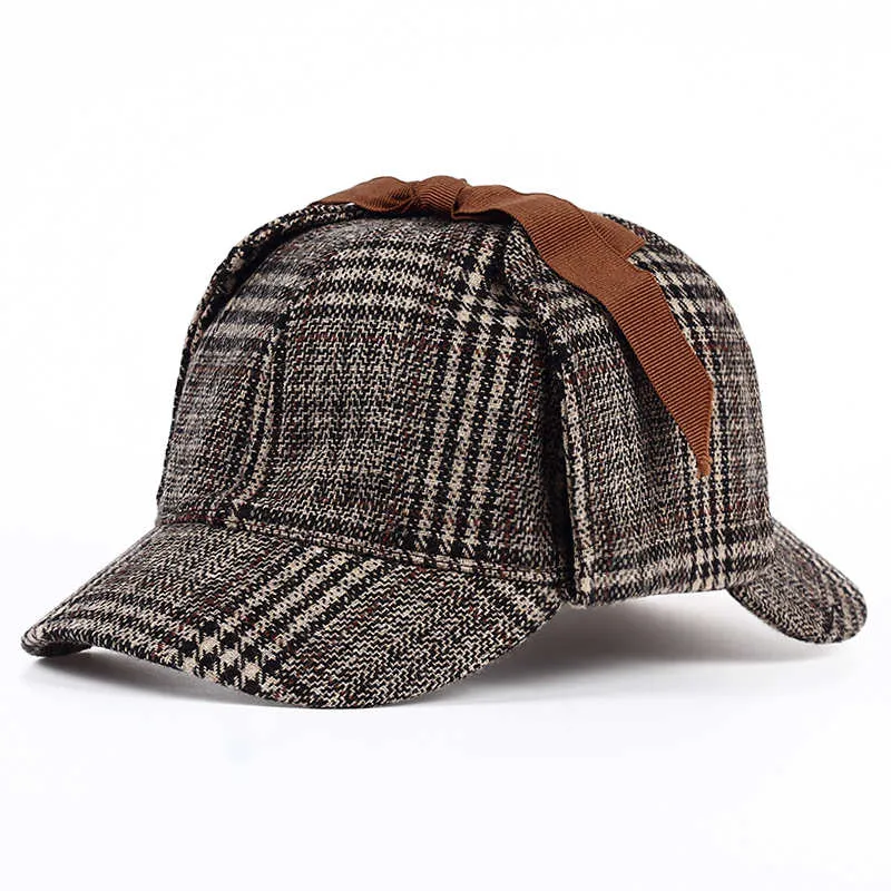 Sherlock Holmes Detective Hat Unisex Cosplay Accessories berets Men Women Two Brims beret