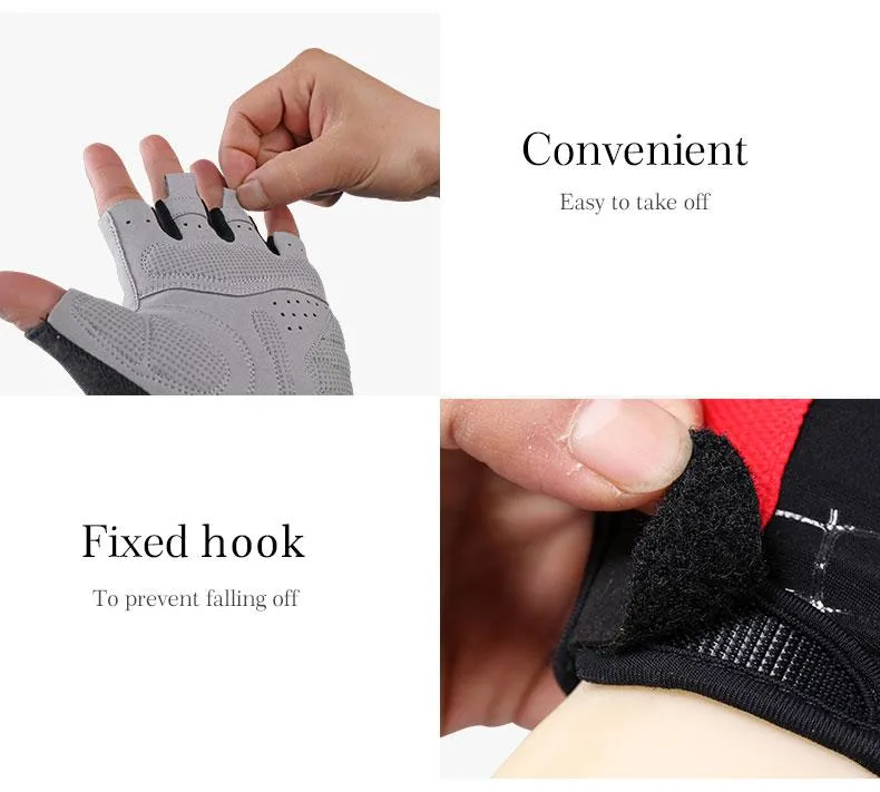 Shockproof Half-Finger Cycling Gloves