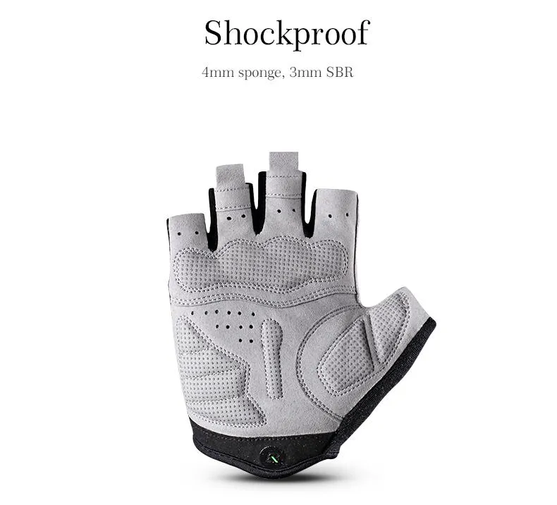 Shockproof Half-Finger Cycling Gloves