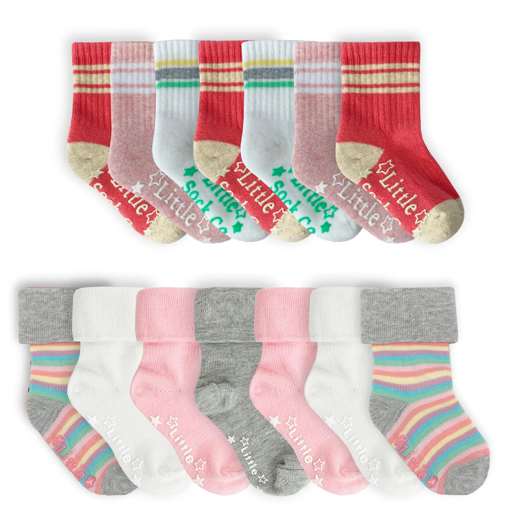 Socks Super Set - Sporty   Originals - Pink